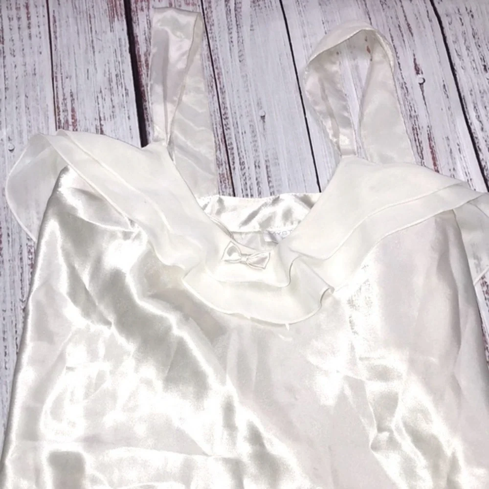 Vintage nightie slip size medium ivory color - Picture 2 of 6